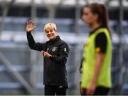 4 October 2019; Manager Vera Pauw during a Republic of Ireland women's team training session at the National Indoor Arena in Abbotstown, Dublin. Photo by Stephen McCarthy/Sportsfile