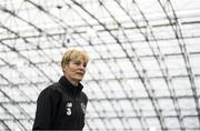 4 October 2019; Manager Vera Pauw during a Republic of Ireland women's team training session at the National Indoor Arena in Abbotstown, Dublin.  Photo by Stephen McCarthy/Sportsfile