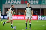 3 October 2019; Jonathan Sexton of Ireland prior to the 2019 Rugby World Cup Pool A match between Ireland and Russia at the Kobe Misaki Stadium in Kobe, Japan. Photo by Brendan Moran/Sportsfile