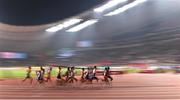 4 October 2019; A general view of the Men's 1500m semi-finals during day eight of the 17th IAAF World Athletics Championships Doha 2019 at the Khalifa International Stadium in Doha, Qatar. Photo by Sam Barnes/Sportsfile