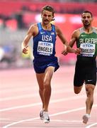 4 October 2019; Craig Engels of USA competing in the Men's 1500m semi-finals during day eight of the 17th IAAF World Athletics Championships Doha 2019 at the Khalifa International Stadium in Doha, Qatar. Photo by Sam Barnes/Sportsfile