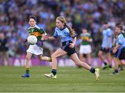 14 September 2019; Rachel Sweeney of St Oliver Plunkett Eoghan Ruadh, Co Dublin, during the INTO Cumann na mBunscol GAA Respect Exhibition Go Games at Dublin v Kerry - GAA Football All-Ireland Senior Championship Final Replay at Croke Park in Dublin. Photo by Ray McManus/Sportsfile