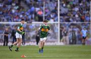 14 September 2019; Liam Hennigan of Dr Crokes, Co  Kerry, 5, during the INTO Cumann na mBunscol GAA Respect Exhibition Go Games at Dublin v Kerry - GAA Football All-Ireland Senior Championship Final Replay at Croke Park in Dublin. Photo by Ray McManus/Sportsfile