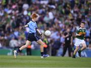 14 September 2019; Seán Hanley of Kilmacud Crokes, Co Dublin, during the INTO Cumann na mBunscol GAA Respect Exhibition Go Games at Dublin v Kerry - GAA Football All-Ireland Senior Championship Final Replay at Croke Park in Dublin. Photo by Ray McManus/Sportsfile