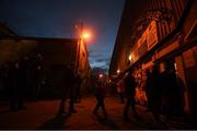 4 October 2019; Supporters arrive at Dalymount Park prior to the SSE Airtricity League Premier Division match between Bohemians and Cork City at Dalymount Park in Dublin.  Photo by Stephen McCarthy/Sportsfile