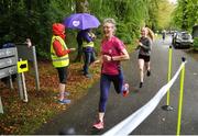 5 October 2019; Parkrun Ireland in partnership with Vhi, added a new parkrun on Saturday, 5th October, with the introduction of the Coole parkrun, in Coole Demesne, Co. Galway. Parkruns take place over a 5km course weekly, are free to enter and are open to all ages and abilities, providing a fun and safe environment to enjoy exercise. Pictured are, Meadbh Higgins, Tralle  Naoise Flatley, Kinvara. To register for a parkrun near you visit www.parkrun.ie. Photo by Ray Ryan/Sportsfile