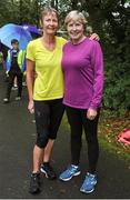 5 October 2019; Parkrun Ireland in partnership with Vhi, added a new parkrun on Saturday, 5th October, with the introduction of the Coole parkrun, in Coole Demesne, Co. Galway. Parkruns take place over a 5km course weekly, are free to enter and are open to all ages and abilities, providing a fun and safe environment to enjoy exercise. Pictured are Breda Mannion and  Anette Kelly both Oranmore. To register for a parkrun near you visit www.parkrun.ie. Photo by Ray Ryan/Sportsfile