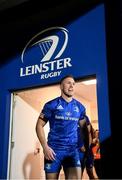 4 October 2019; Rory O'Loughlin of Leinster ahead of the Guinness PRO14 Round 2 match between Leinster and Ospreys at the RDS Arena in Dublin. Photo by Ramsey Cardy/Sportsfile