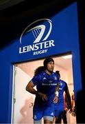 4 October 2019; Joe Tomane of Leinster ahead of the Guinness PRO14 Round 2 match between Leinster and Ospreys at the RDS Arena in Dublin. Photo by Ramsey Cardy/Sportsfile