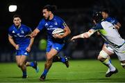 4 October 2019; James Lowe of Leinster in action against Sam Cross of Ospreys during the Guinness PRO14 Round 2 match between Leinster and Ospreys at the RDS Arena in Dublin. Photo by Ramsey Cardy/Sportsfile