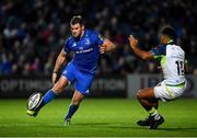 4 October 2019; Fergus McFadden of Leinster in action against Keelan Giles of Ospreys during the Guinness PRO14 Round 2 match between Leinster and Ospreys at the RDS Arena in Dublin. Photo by Seb Daly/Sportsfile