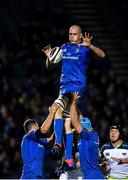 4 October 2019; Devin Toner of Leinster during the Guinness PRO14 Round 2 match between Leinster and Ospreys at the RDS Arena in Dublin. Photo by Seb Daly/Sportsfile