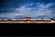 5 October 2019; A general view of The Showgrounds prior to the SSE Airtricity League Premier Division match between Sligo Rovers and Shamrock Rovers at The Showgrounds in Sligo. Photo by Stephen McCarthy/Sportsfile