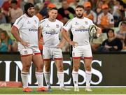 5 October 2019; Ulster players, from left, Tom O'Toole, John Cooney and Bill Johnston during the Guinness PRO14 Round 2 match between Toyota Cheetahs and Ulster at Toyota Stadium in Bloemfontein, South Africa. Photo by Johan Pretorius/Sportsfile