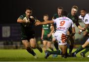 5 October 2019; Caolin Blade of Connacht avoids the tackle of Luca Petrozzi of Benetton on his way to scoring his side's second try during the Guinness PRO14 Round 2 match between Connacht and Benetton at The Sportsground in Galway. Photo by Harry Murphy/Sportsfile