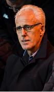 5 October 2019; Republic of Ireland manager Mick McCarthy in attendance during the SSE Airtricity League Premier Division match between Sligo Rovers and Shamrock Rovers at The Showgrounds in Sligo. Photo by Stephen McCarthy/Sportsfile