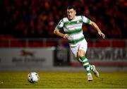 5 October 2019; Aaron Greene of Shamrock Rovers during the SSE Airtricity League Premier Division match between Sligo Rovers and Shamrock Rovers at The Showgrounds in Sligo. Photo by Stephen McCarthy/Sportsfile