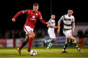 5 October 2019; Kris Twardek of Sligo Rovers during the SSE Airtricity League Premier Division match between Sligo Rovers and Shamrock Rovers at The Showgrounds in Sligo. Photo by Stephen McCarthy/Sportsfile