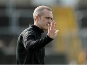 6 October 2019; St Eunan's Manager Richard Thornton during the Donegal County Senior Club Football Championship semi-final match between St Eunan's and Naomh Conaill at MacCumhaill Park in Ballybofey, Donegal. Photo by Oliver McVeigh/Sportsfile