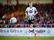 29 September 2019; Daniel Kelly of Dundalk during the Extra.ie FAI Cup Semi-Final match between Sligo Rovers and Dundalk at The Showgrounds in Sligo. Photo by Stephen McCarthy/Sportsfile