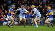 6 October 2019; Kevin Downes of Na Piarsaigh in action against Nigel Foley of Patrickswell as Adrian Breen of Na Piarsaigh and Seánie O'Brien of Patrickswell look on during the Limerick County Senior Club Hurling Championship Final match between Na Piarsaigh and Patrickswell at LIT Gaelic Grounds in Limerick. Photo by Piaras Ó Mídheach/Sportsfile