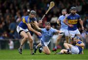 6 October 2019; Peter Casey of Na Piarsaigh is tackled by Diarmuid Byrnes of Patrickswell during the Limerick County Senior Club Hurling Championship Final match between Na Piarsaigh and Patrickswell at LIT Gaelic Grounds in Limerick. Photo by Piaras Ó Mídheach/Sportsfile