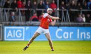 6 October 2019; Con O'Callaghan of Cuala scores a point during the Dublin County Senior Club Hurling Championship semi-final match between St Vincents and Cuala at Parnell Park in Dublin. Photo by David Fitzgerald/Sportsfile