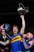 6 October 2019; Patrickswell captain Cian Lynch lifts the Daly Cup after the Limerick County Senior Club Hurling Championship Final match between Na Piarsaigh and Patrickswell at LIT Gaelic Grounds in Limerick. Photo by Piaras Ó Mídheach/Sportsfile