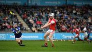 6 October 2019; Colm Cronin of Cuala scores his side's third goal during the Dublin County Senior Club Hurling Championship semi-final match between St Vincents and Cuala at Parnell Park in Dublin. Photo by David Fitzgerald/Sportsfile