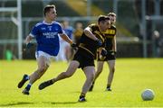 6 October 2019; Rory Kavanagh of St Eunan's in action against Eoghan McGettigan of Naomh Conaill during the Donegal County Senior Club Football Championship semi-final match between St Eunan's and Naomh Conaill at MacCumhaill Park in Ballybofey, Donegal. Photo by Oliver McVeigh/Sportsfile