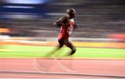 6 October 2019; Rhonex Kipruto of Kenya on his way to winning a bronze medal in the Men's 10,000m during day ten of the 17th IAAF World Athletics Championships Doha 2019 at the Khalifa International Stadium in Doha, Qatar. Photo by Sam Barnes/Sportsfile