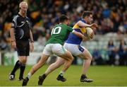 6 October 2019; Patrick McBrearty of Kilcar in action against Odhran McFadden Ferry of Gaoth Dobhair during the Donegal County Senior Club Football Championship semi-final match between Kilcar and Gaoth Dobhair at MacCumhaill Park in Ballybofey, Donegal. Photo by Oliver McVeigh/Sportsfile