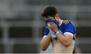 6 October 2019; A dejected Ryan McHugh of Kilcar after the Donegal County Senior Club Football Championship semi-final match between Kilcar and Gaoth Dobhair at MacCumhaill Park in Ballybofey, Donegal. Photo by Oliver McVeigh/Sportsfile