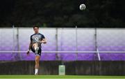 7 October 2019; Joey Carbery during Ireland Rugby squad training session at Shirouzuoike Park in Fukuoka, Japan. Photo by Brendan Moran/Sportsfile