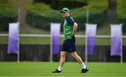 7 October 2019; Head coach Joe Schmidt during Ireland Rugby squad training session at Shirouzuoike Park in Fukuoka, Japan. Photo by Brendan Moran/Sportsfile