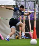 7 October 2019; Robbie Henshaw during Ireland Rugby squad training session at Shirouzuoike Park in Fukuoka, Japan. Photo by Brendan Moran/Sportsfile