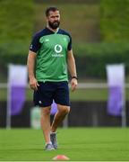 7 October 2019; Defence coach Andy Farrell during Ireland Rugby squad training session at Shirouzuoike Park in Fukuoka, Japan. Photo by Brendan Moran/Sportsfile