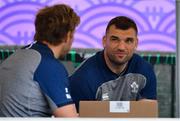 7 October 2019; Tadhg Beirne during Ireland Rugby squad training session at Shirouzuoike Park in Fukuoka, Japan. Photo by Brendan Moran/Sportsfile