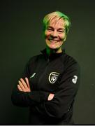 7 October 2019; Manager Vera Pauw poses for a portrait prior to a Republic of Ireland women's team press conference at the FAI National Training Centre in Abbotstown, Dublin. Photo by Stephen McCarthy/Sportsfile