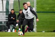 7 October 2019; Aaron Connolly during a Republic of Ireland training session at the FAI National Training Centre in Abbotstown, Dublin. Photo by Stephen McCarthy/Sportsfile