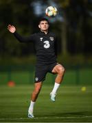 7 October 2019; John Egan during a Republic of Ireland training session at the FAI National Training Centre in Abbotstown, Dublin. Photo by Stephen McCarthy/Sportsfile