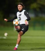 7 October 2019; Jeff Hendrick during a Republic of Ireland training session at the FAI National Training Centre in Abbotstown, Dublin. Photo by Stephen McCarthy/Sportsfile