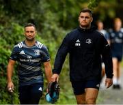 7 October 2019; Conor O'Brien arrives prior to Leinster Rugby squad training at Rosemount in UCD, Dublin. Photo by Seb Daly/Sportsfile