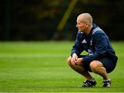 7 October 2019; Senior coach Stuart Lancaster during Leinster Rugby squad training at Rosemount in UCD, Dublin. Photo by Seb Daly/Sportsfile