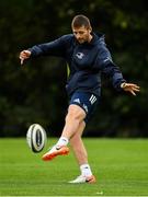 7 October 2019; Ross Byrne during Leinster Rugby squad training at Rosemount in UCD, Dublin. Photo by Seb Daly/Sportsfile