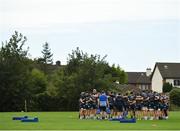 7 October 2019; Leinster players form a huddle during Leinster Rugby squad training at Rosemount in UCD, Dublin. Photo by Seb Daly/Sportsfile