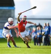 6 October 2019; Con O'Callaghan of Cuala in action against Mark O'Farrell of St Vincents during the Dublin County Senior Club Hurling Championship semi-final match between St Vincents and Cuala at Parnell Park in Dublin. Photo by David Fitzgerald/Sportsfile