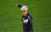 7 October 2019; Manager Vera Pauw during a Republic of Ireland Women's team training session at Tallaght Stadium in Tallaght, Dublin.  Photo by Piaras Ó Mídheach/Sportsfile