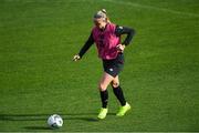 7 October 2019; Louise Quinn during a Republic of Ireland Women's team training session at Tallaght Stadium in Tallaght, Dublin.  Photo by Piaras Ó Mídheach/Sportsfile