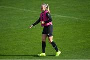 7 October 2019; Louise Quinn during a Republic of Ireland Women's team training session at Tallaght Stadium in Tallaght, Dublin.  Photo by Piaras Ó Mídheach/Sportsfile